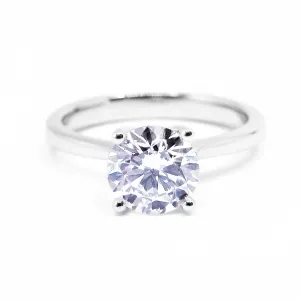 1.70ct Diamond Solitaire Engagement Ring | Pre-Loved | Platinum