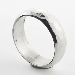 6mm Hammered Band