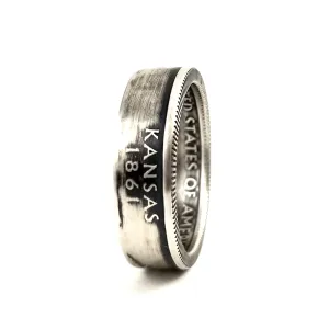 90% Silver Kansas Quarter Ring