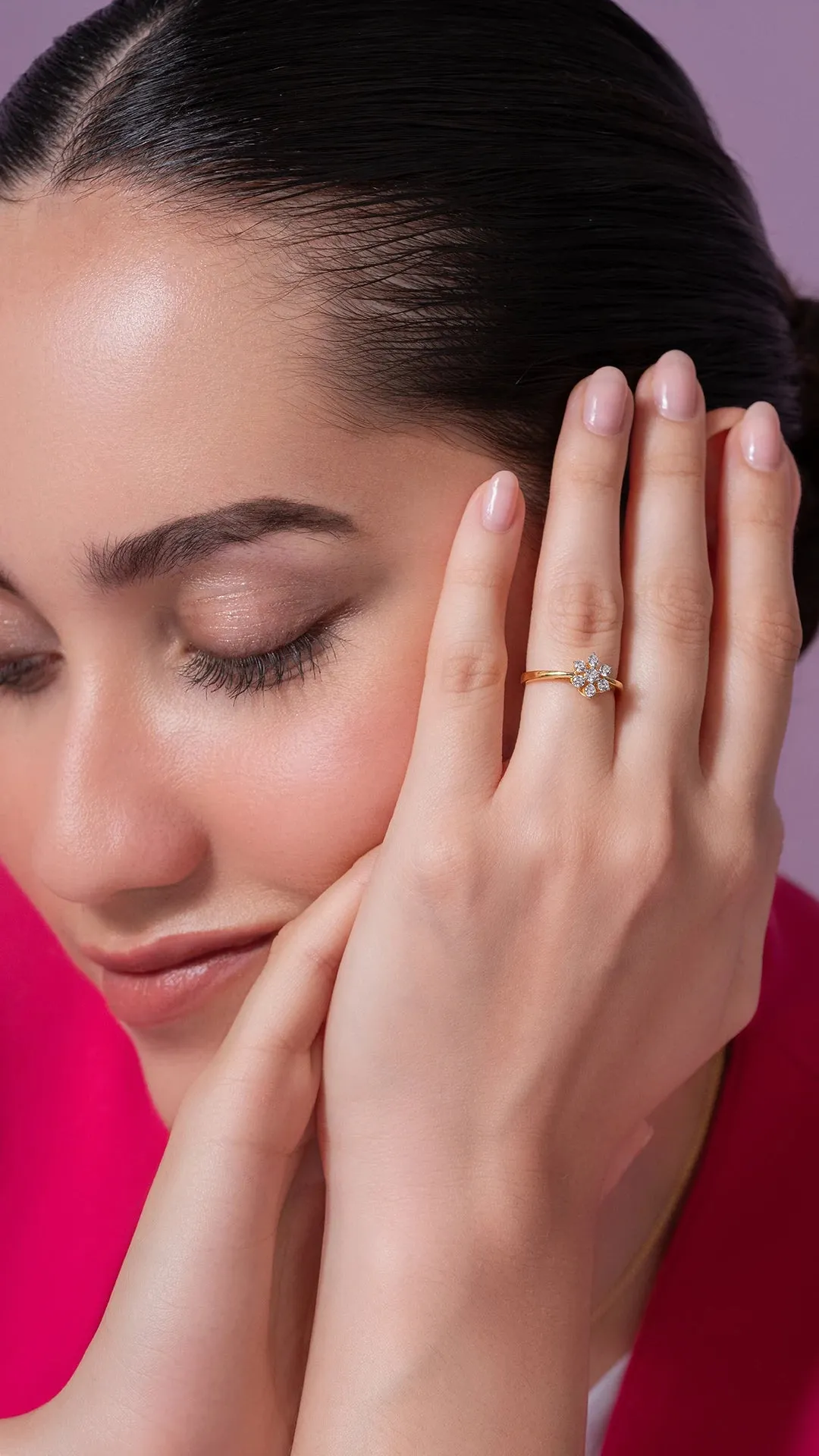 Ayaan Silver Adjustable Ring | 22KT Gold Vermeil