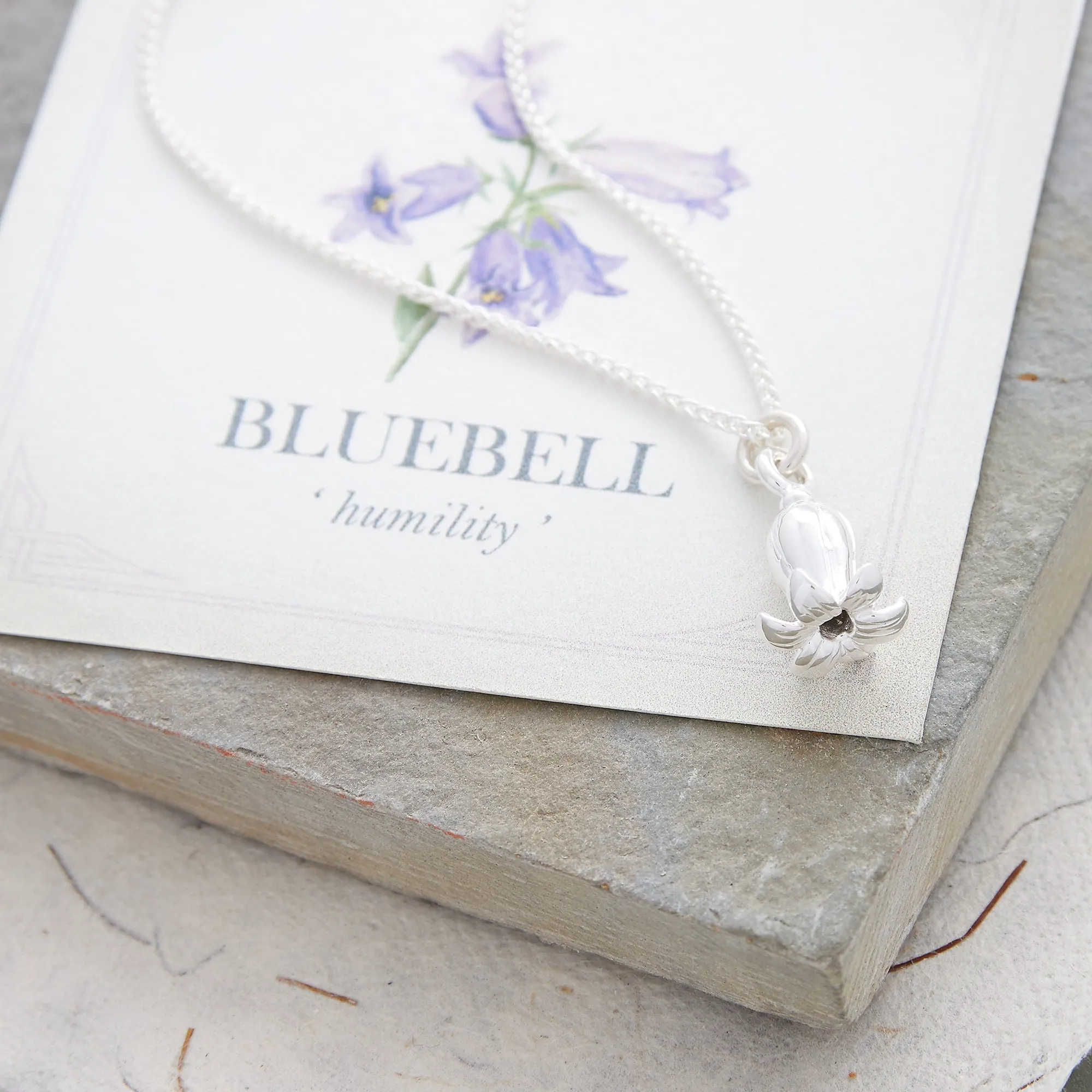 Bluebell Silver Necklace