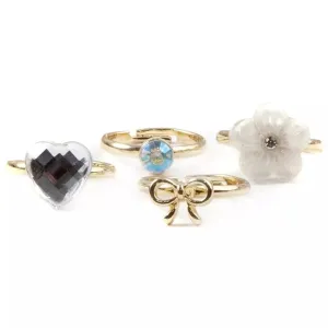 Boutique Sassy Rings - 4pcs