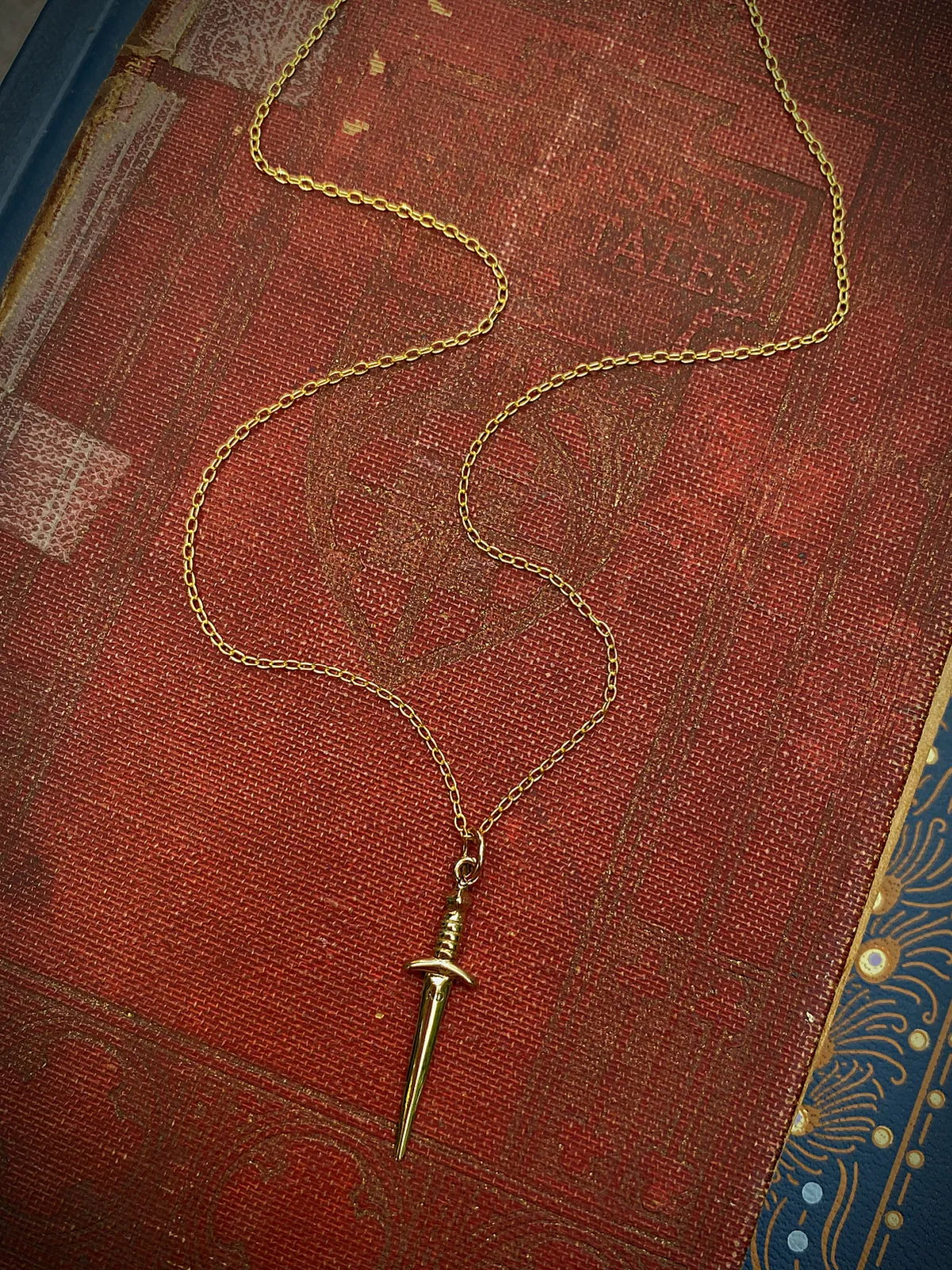 Bronze Sword Necklaces