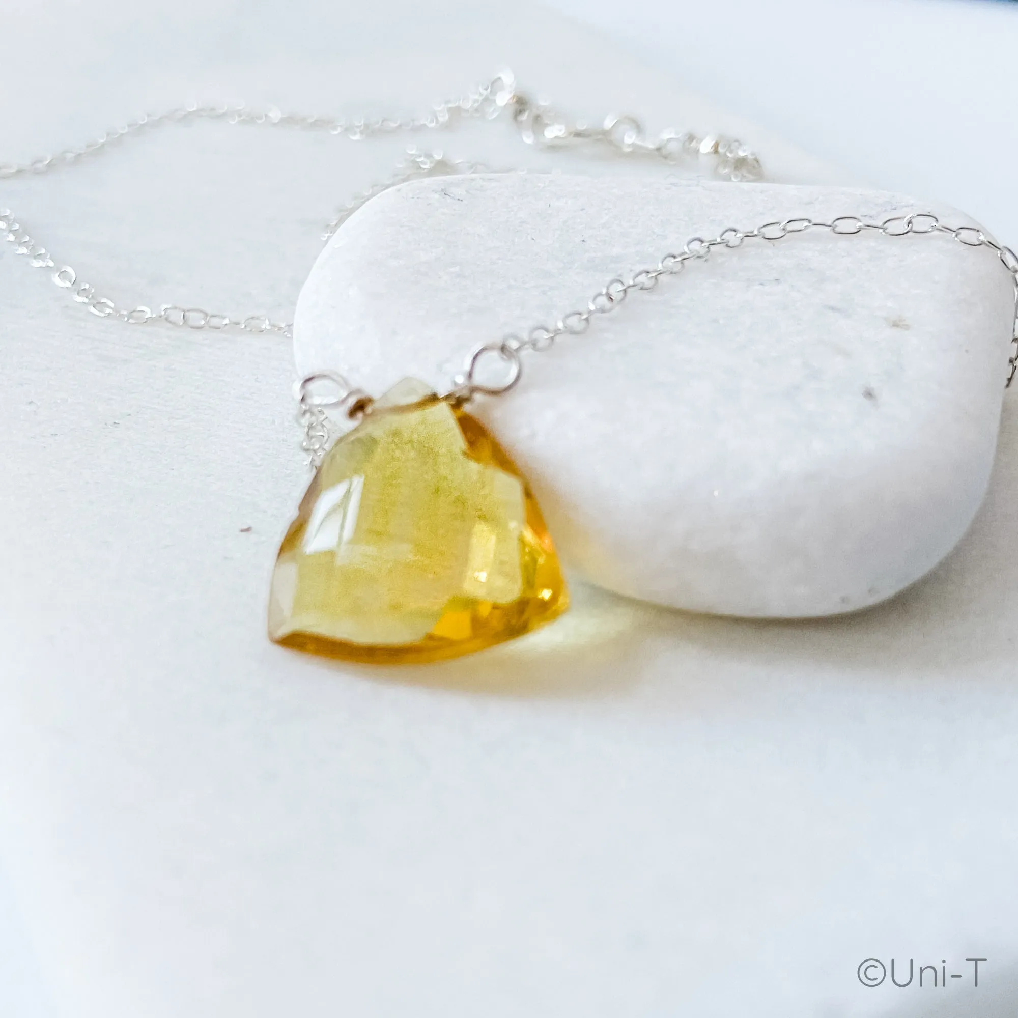 Citrine Gemstone Necklaces