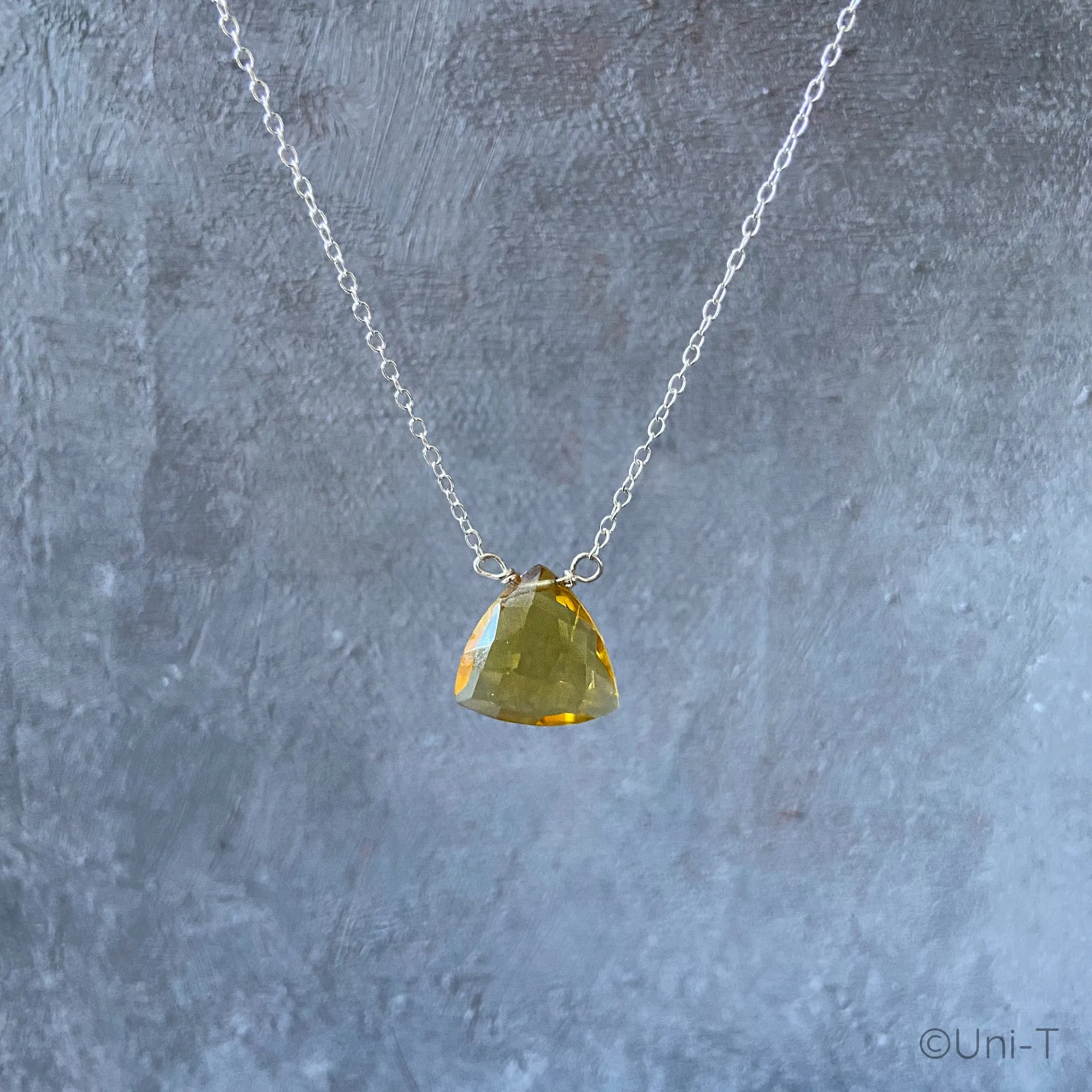 Citrine Gemstone Necklaces