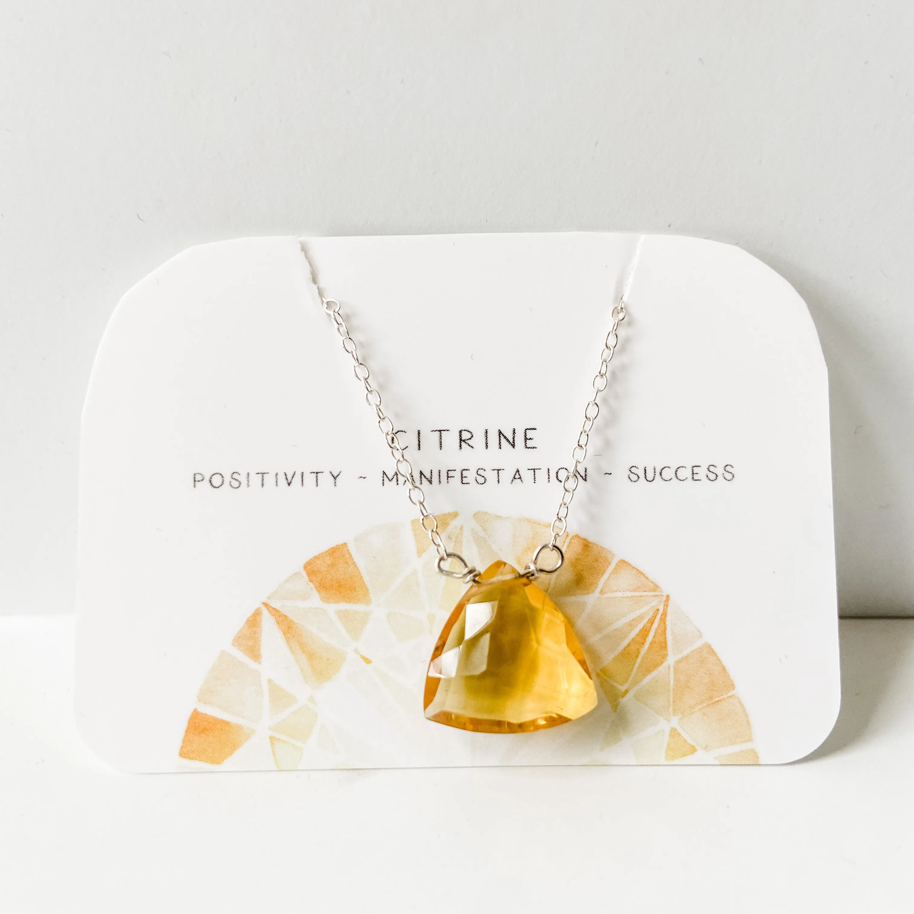 Citrine Gemstone Necklaces