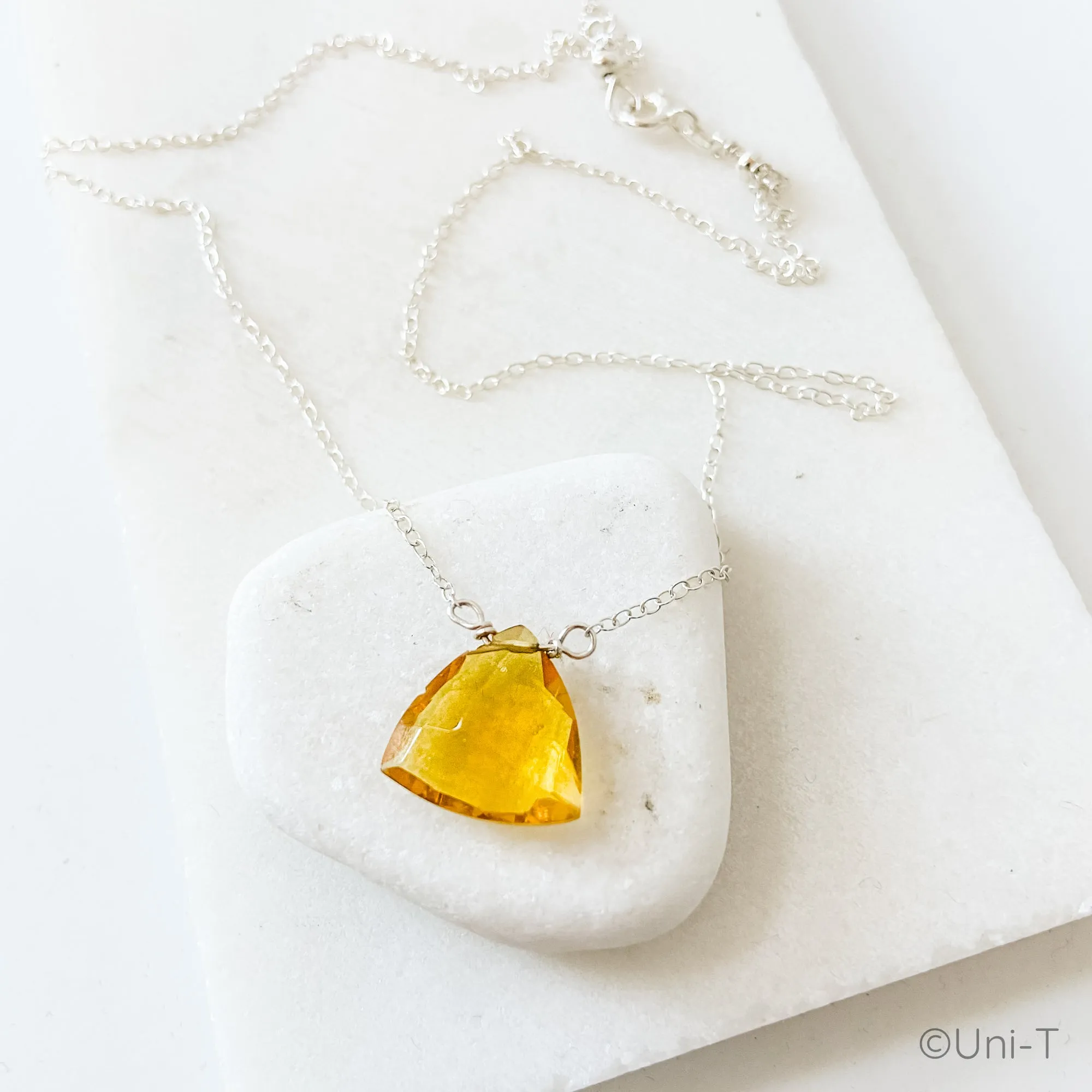 Citrine Gemstone Necklaces