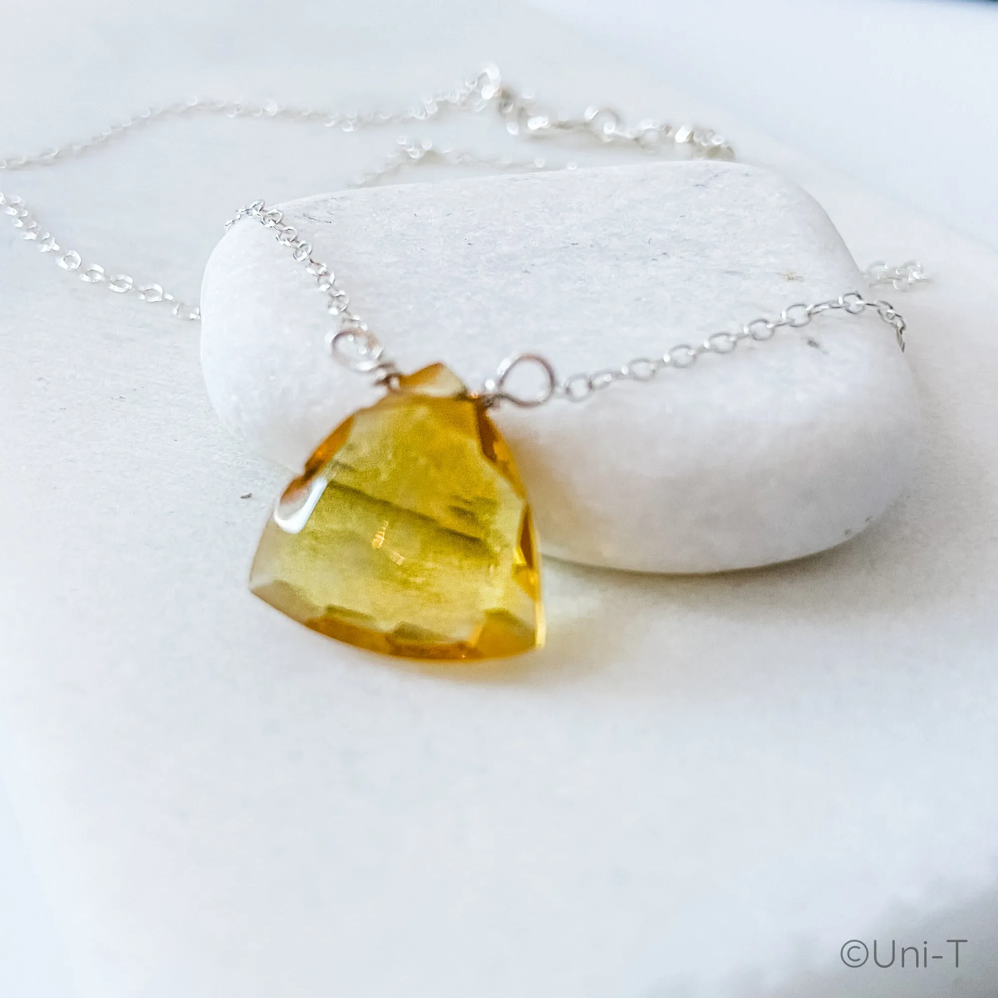 Citrine Gemstone Necklaces