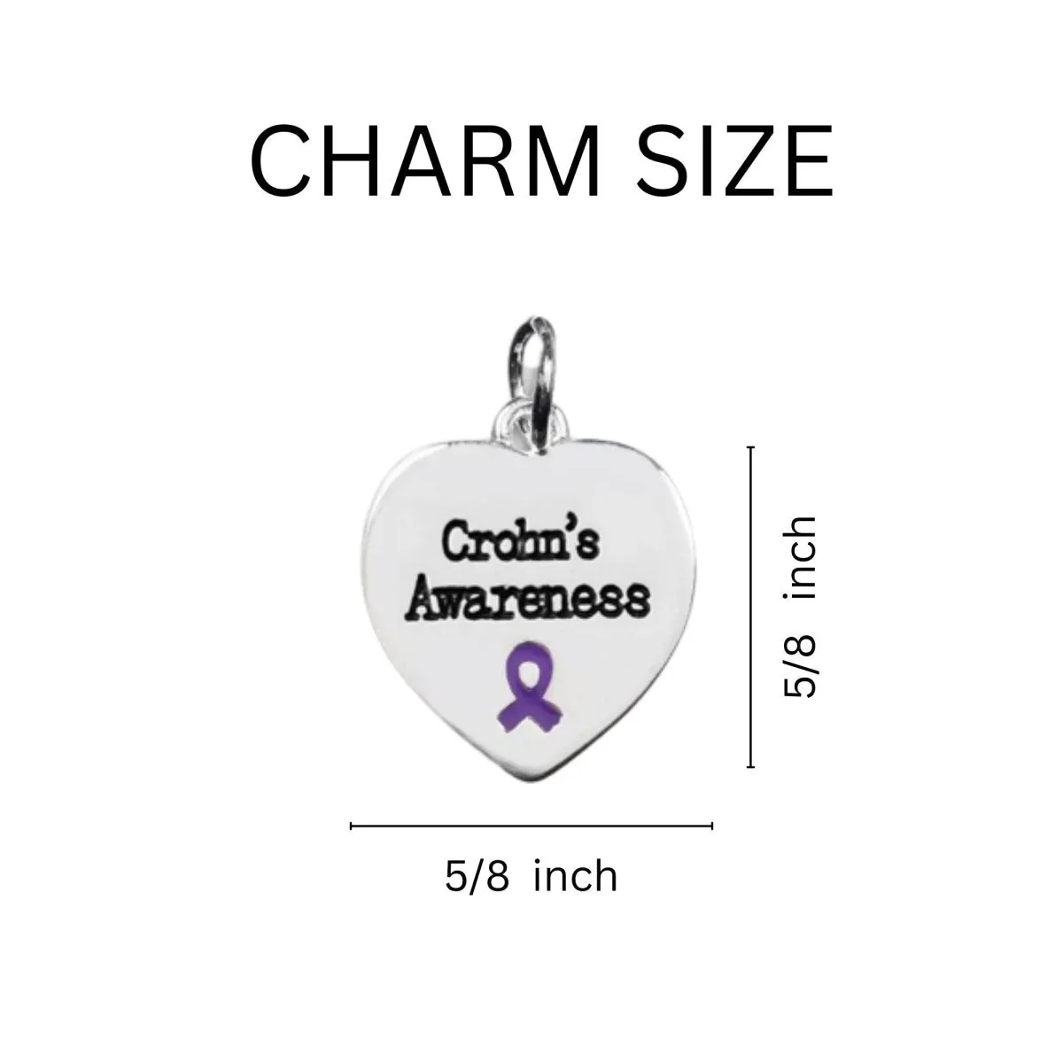 Crohn's Disease Awareness Partial Beaded Bracelets