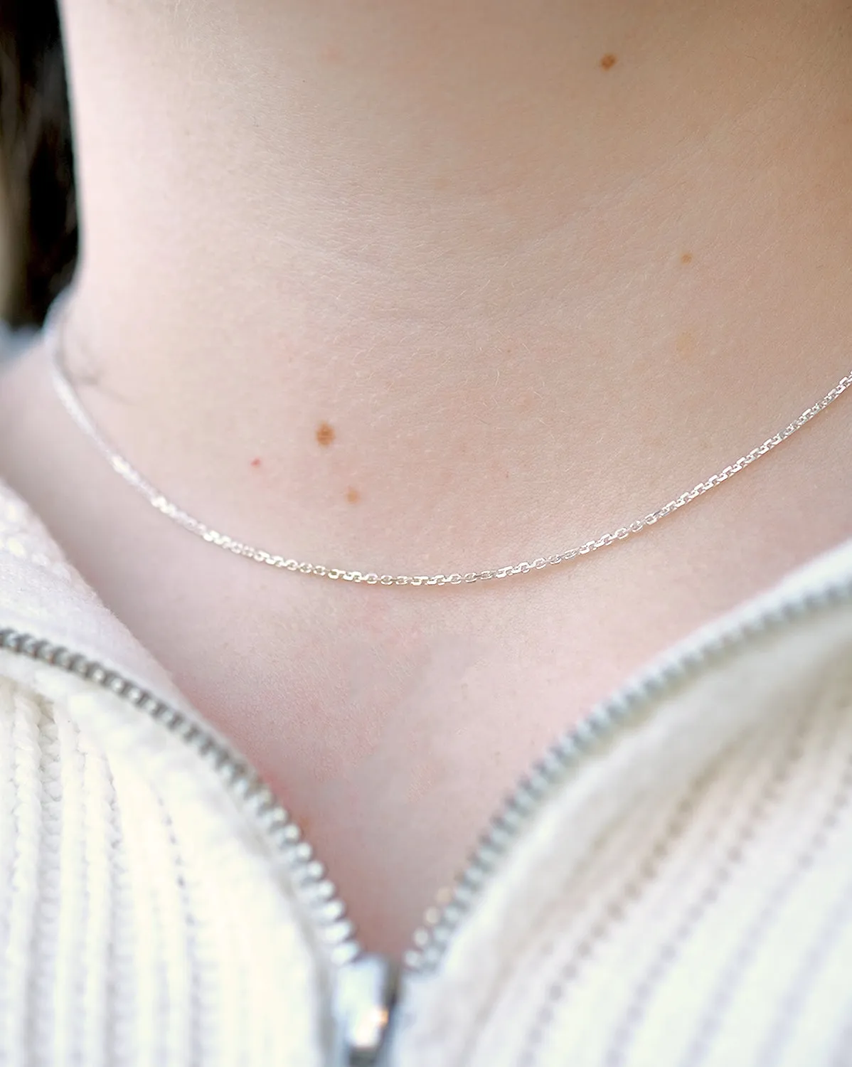 Cuban Chain Necklace - Sterling Silver