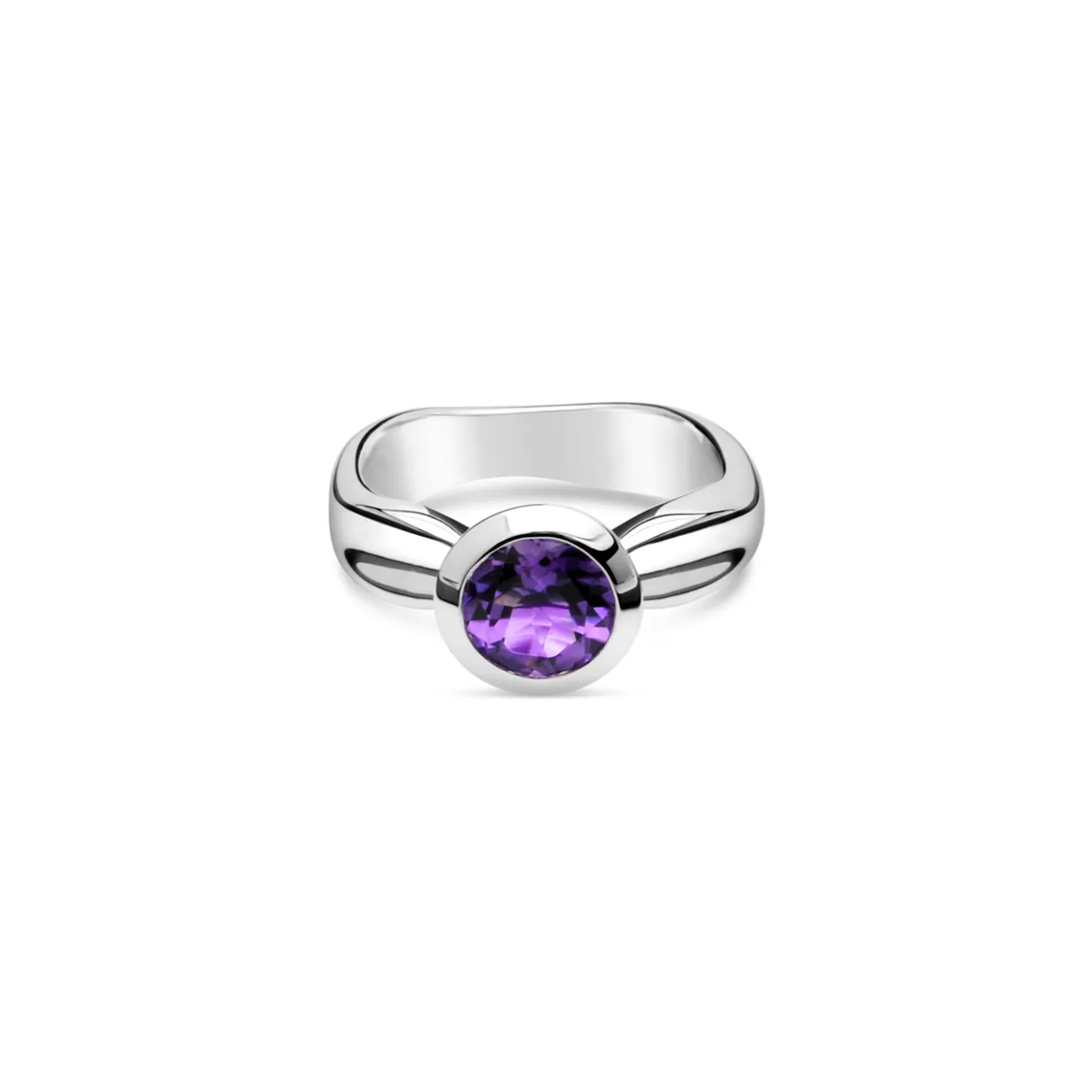 Ebb Tide Amethyst Ring