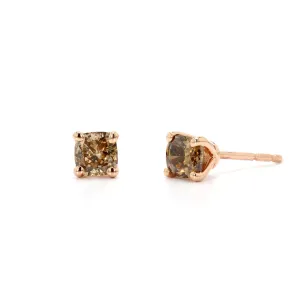 Fancy Color Diamond Studs