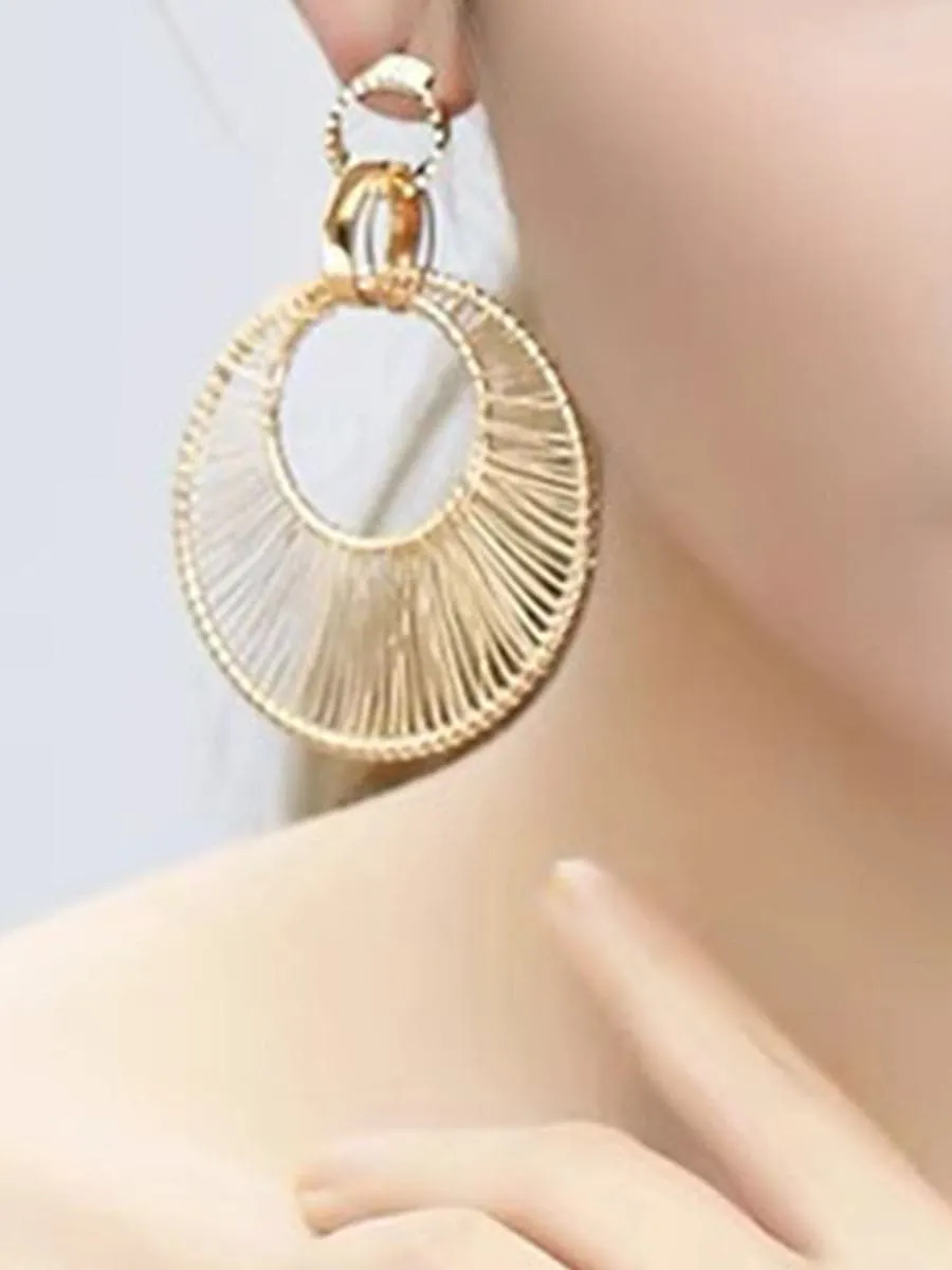 Geometric Cutout Earring MSE033140