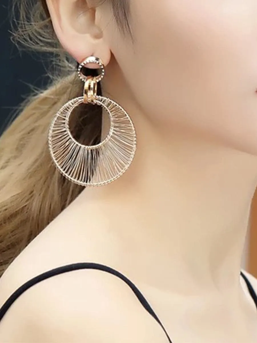 Geometric Cutout Earring MSE033140