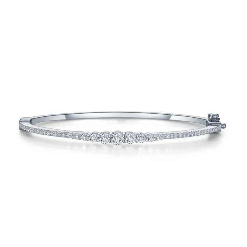 Graduated Bangle Bracelet