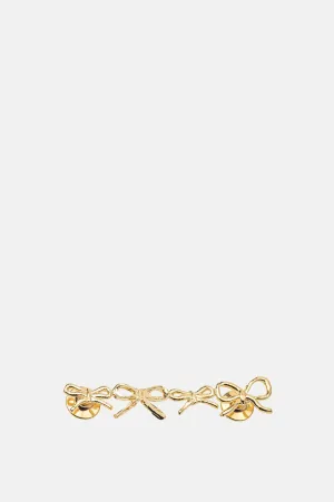 Laces Pin Gold