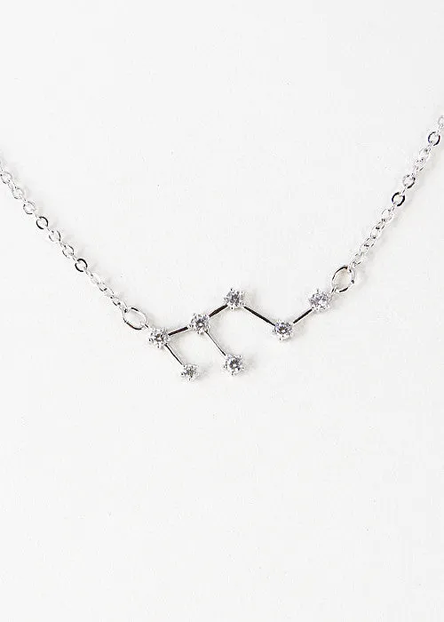 Leo Constellation Zodiac Necklace - As seen in Real Simple & People Style Watch Magazines