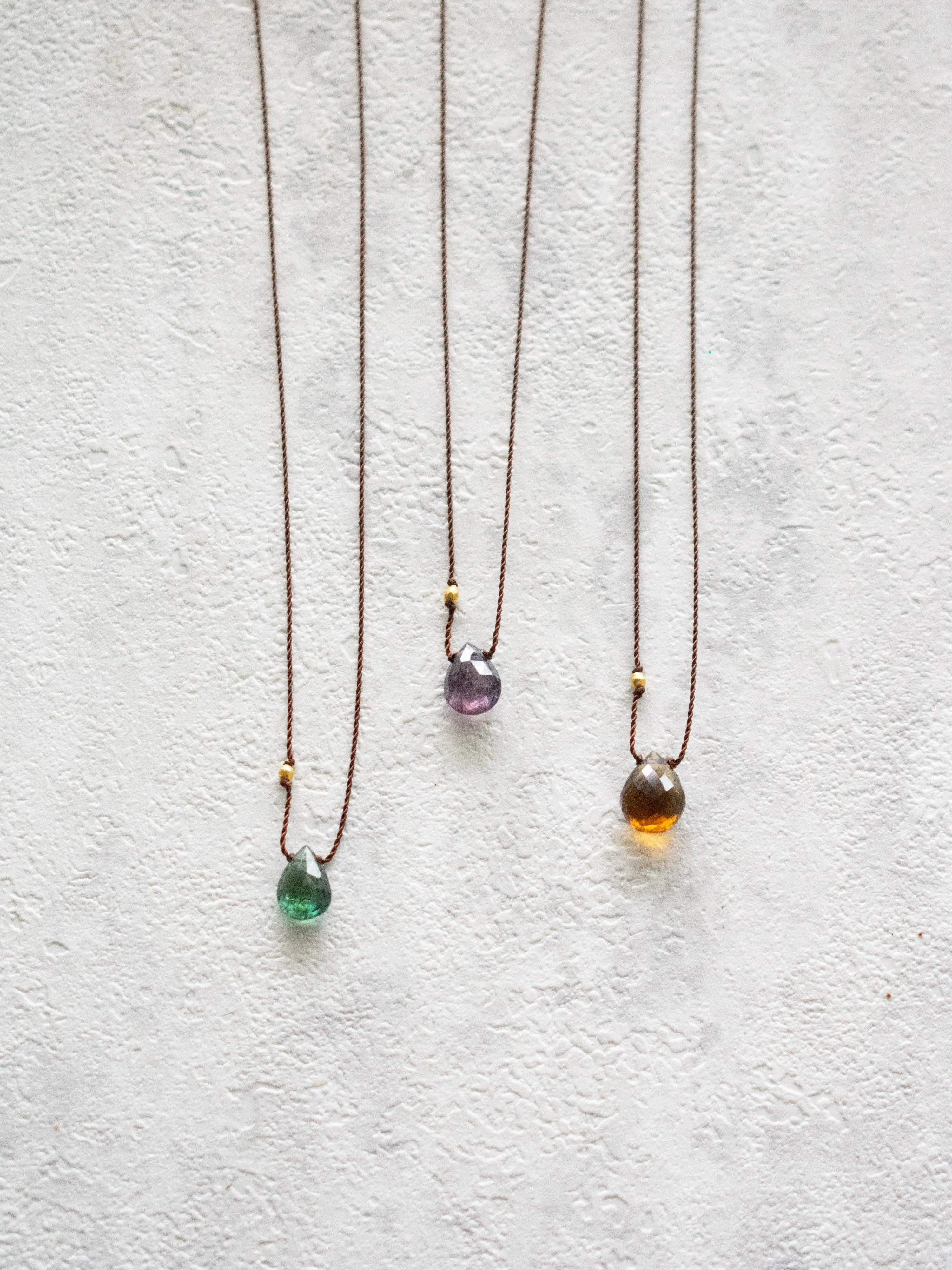 Margaret Solow Zen Gem 18k Necklaces