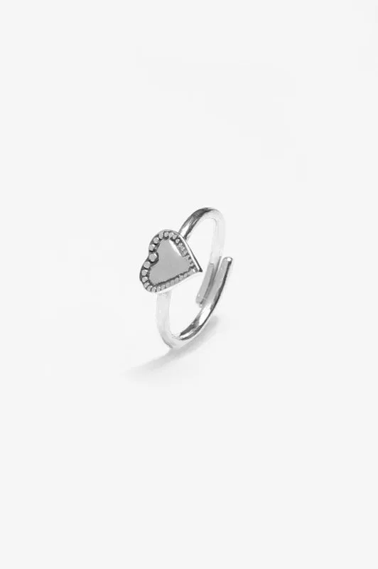 Monterey Heart Sterling Ring