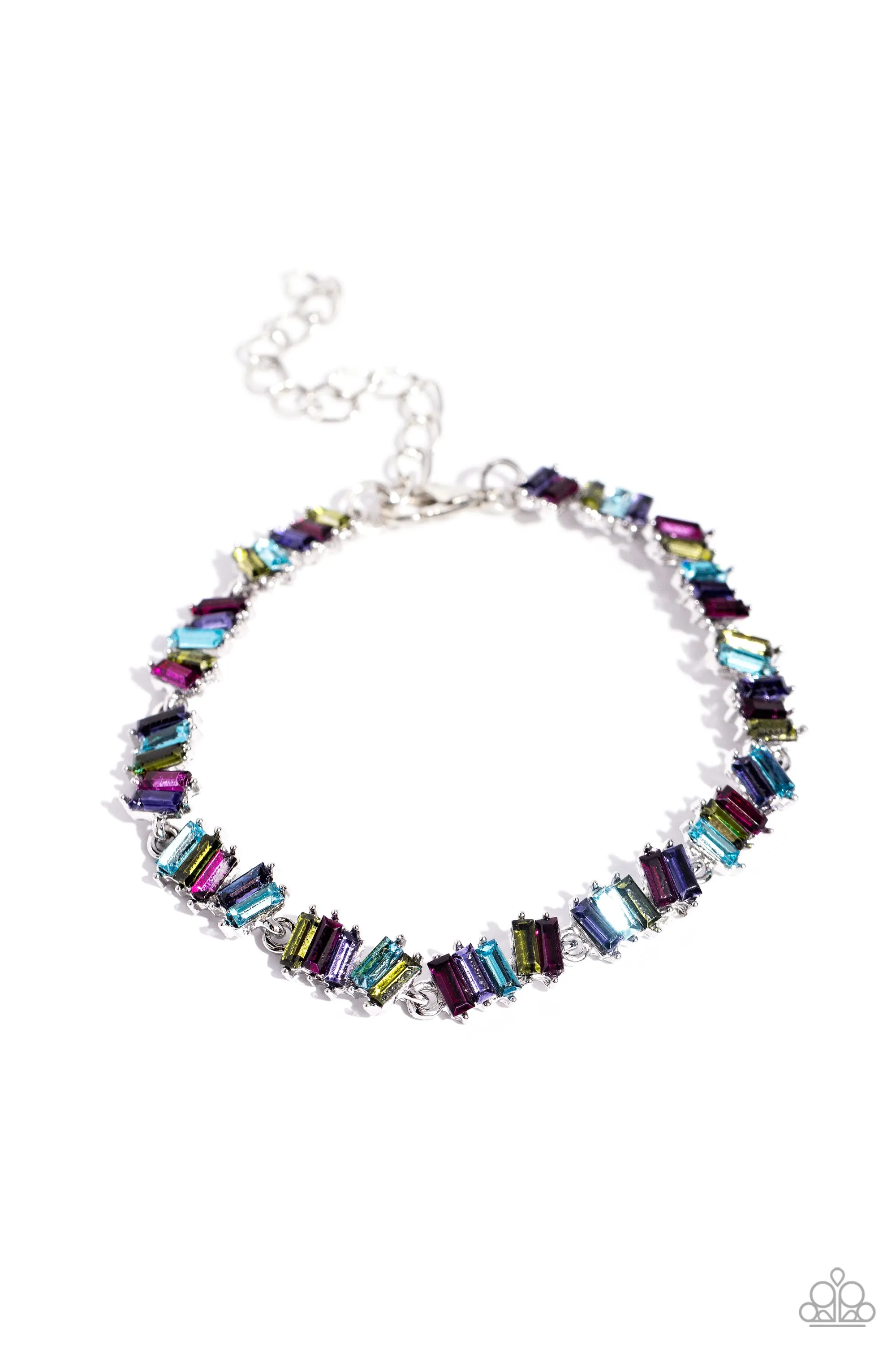 PAPARAZZI Emerald Ensemble - Multi BRACELETS