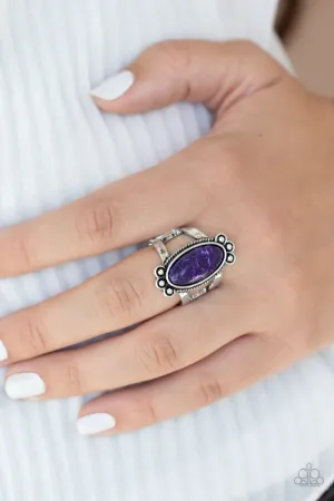 Paparazzi Ring ~ Psychedelic Deserts - Purple