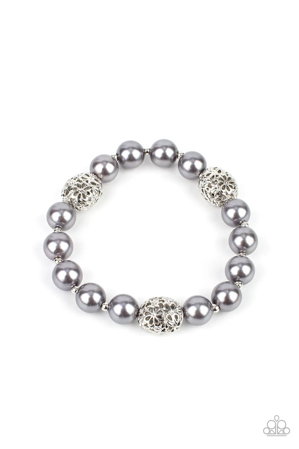 Paparazzi Upscale Whimsy - Silver Bracelet