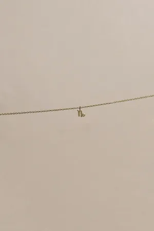 PETITE CAPRICORN ZODIAC NECKLACE