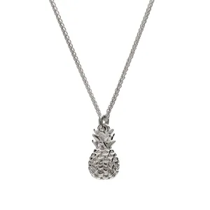 Pineapple Silver Necklace