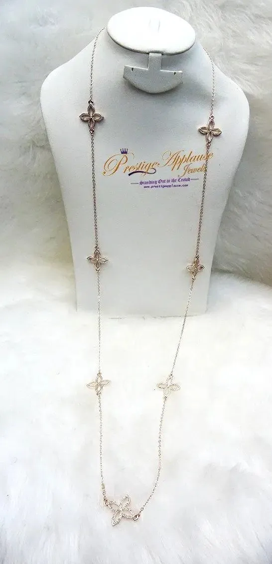 Prestigeapplause ROSE GOLD LONG NECKLACE - ROSE GOLD