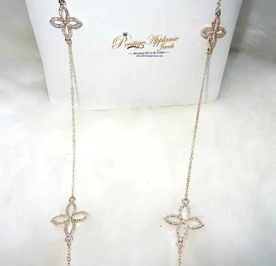 Prestigeapplause ROSE GOLD LONG NECKLACE - ROSE GOLD