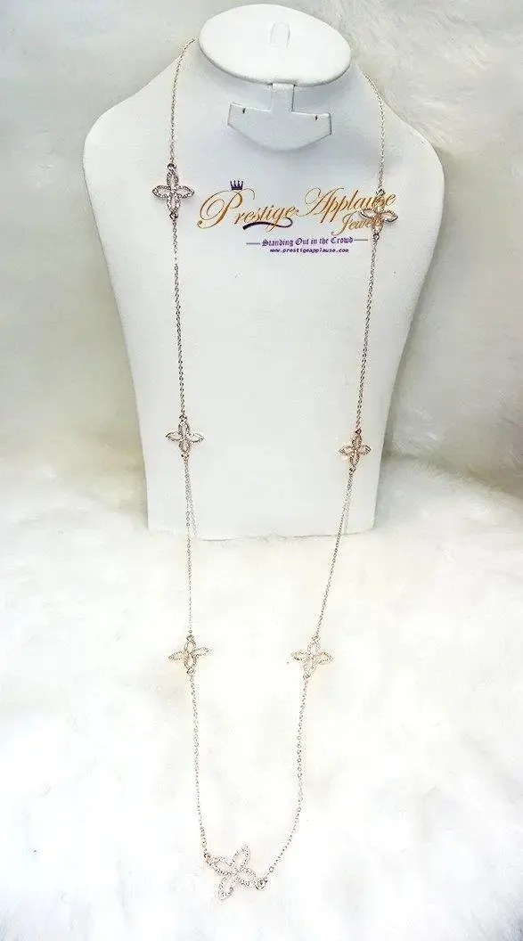 Prestigeapplause ROSE GOLD LONG NECKLACE - ROSE GOLD