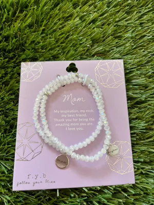 "Mom & Daughter" Matching Bracelets