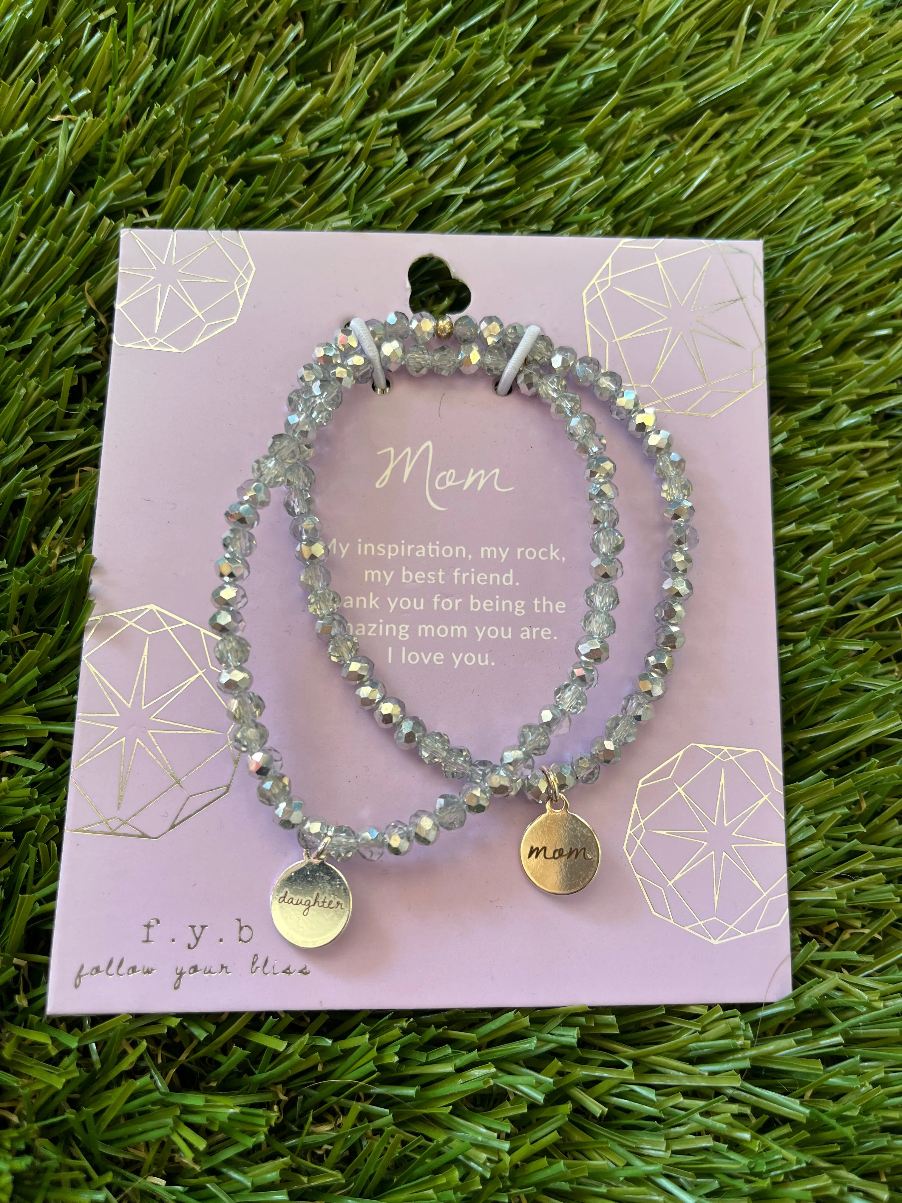 "Mom & Daughter" Matching Bracelets