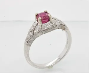 Ruby & Diamond Ring