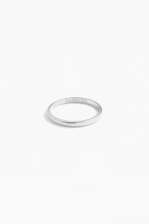 Signature Ring 2mm - Silver