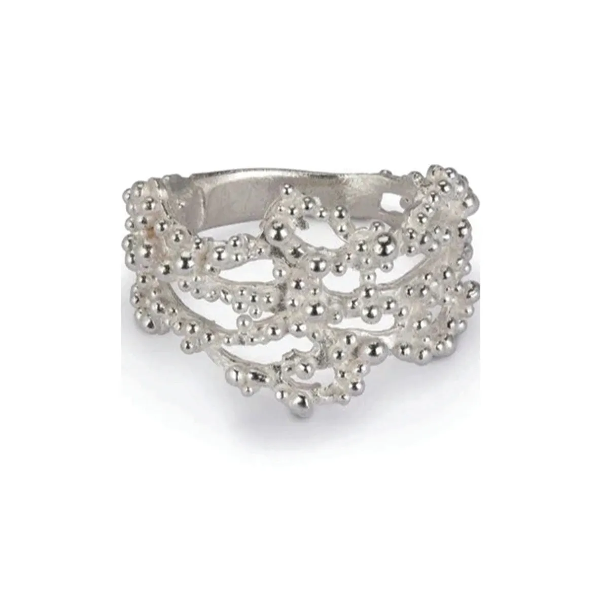 Silver Lace Ring