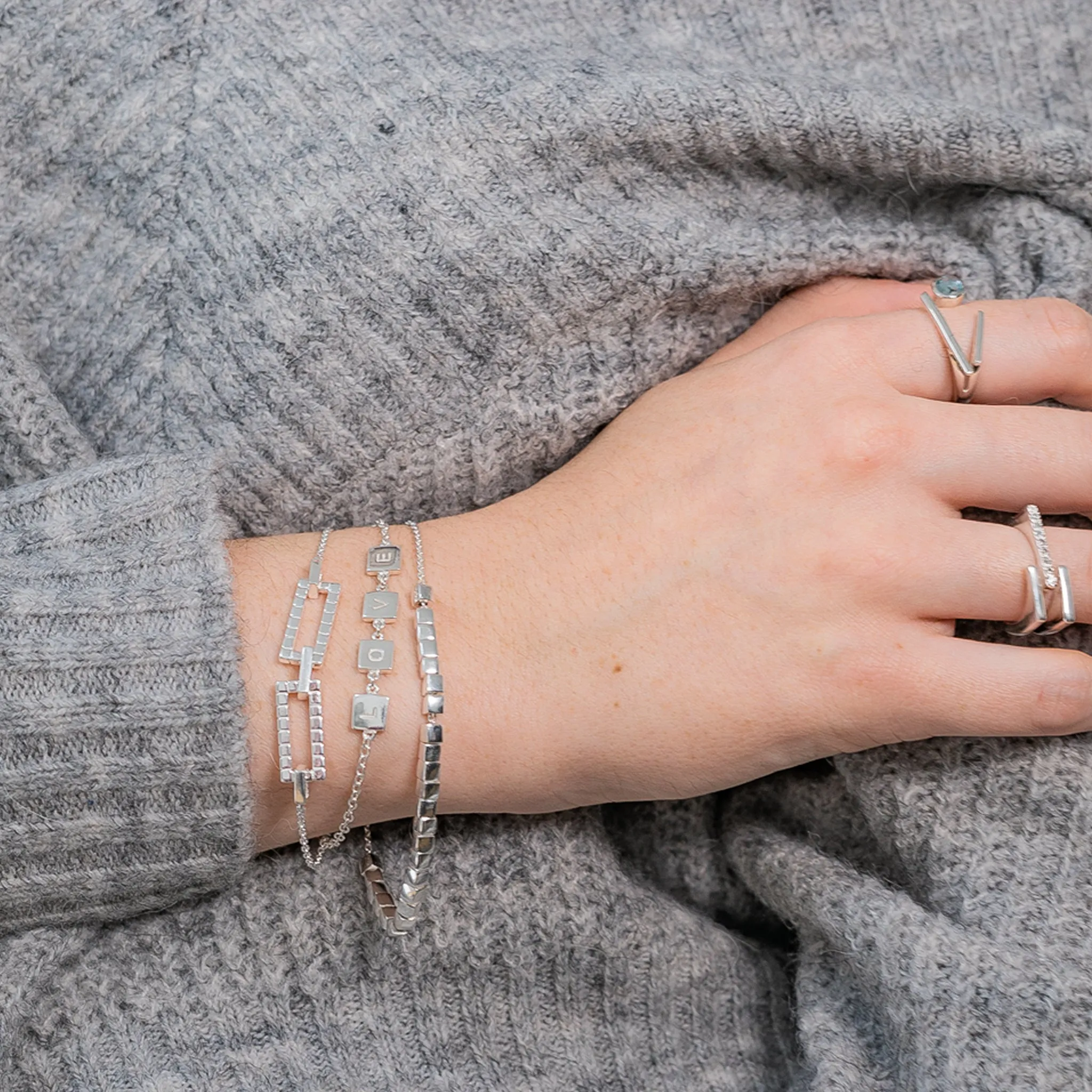 Silver Love Bracelet