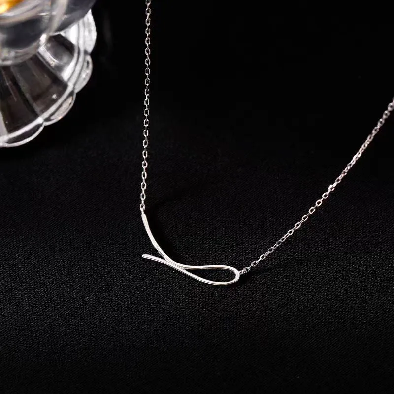 Sterling Silver Luxury Clavicle Necklaces