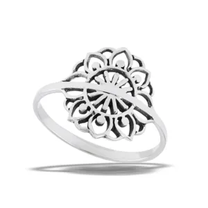 Sunburst Flower Ring