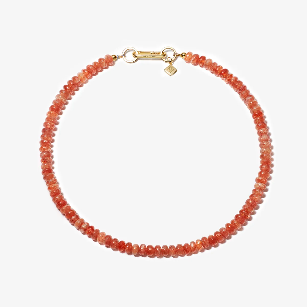 SUNSTONE CANDY BEAD NECKLACE