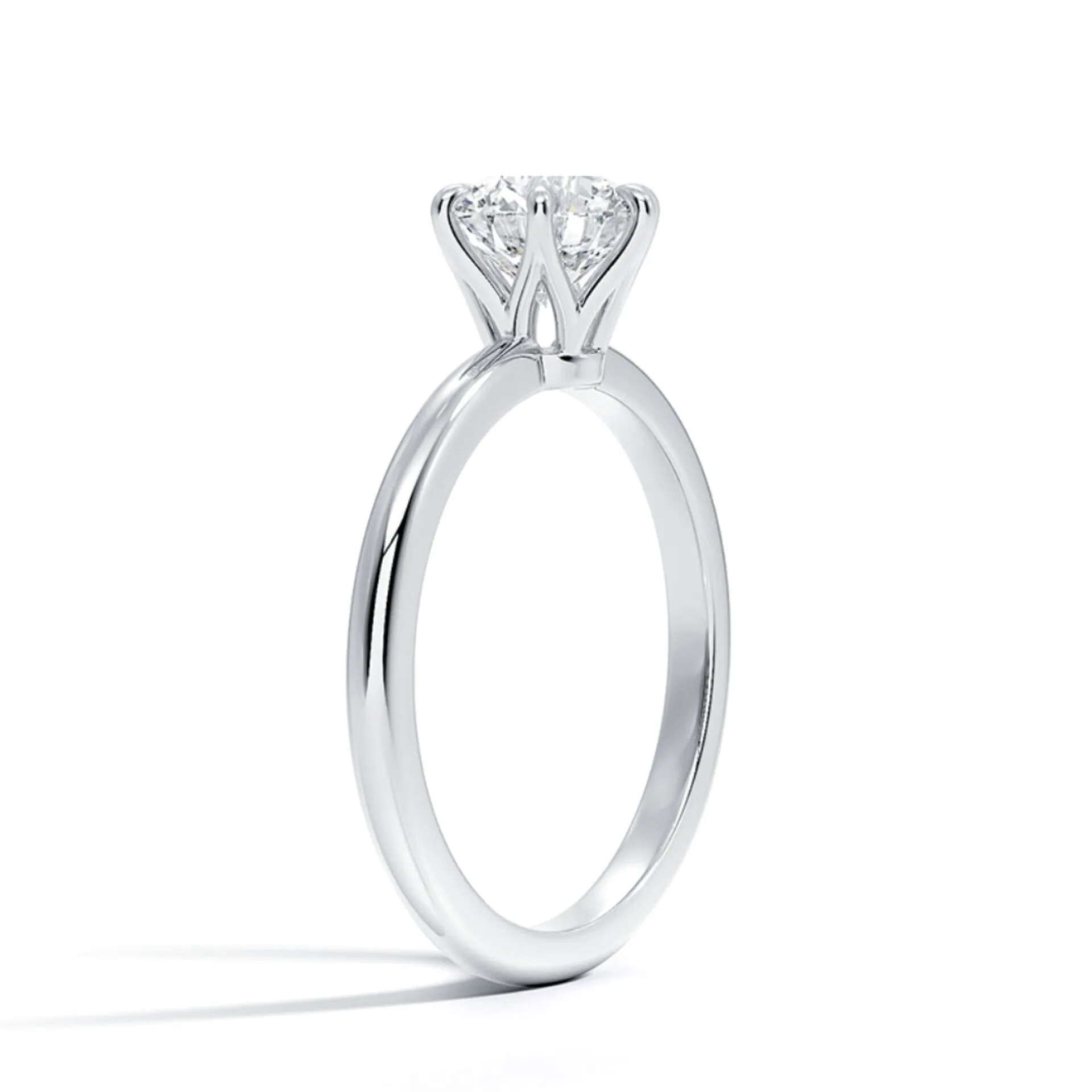 Swaggy 2 carat Solitaire Silver Ring