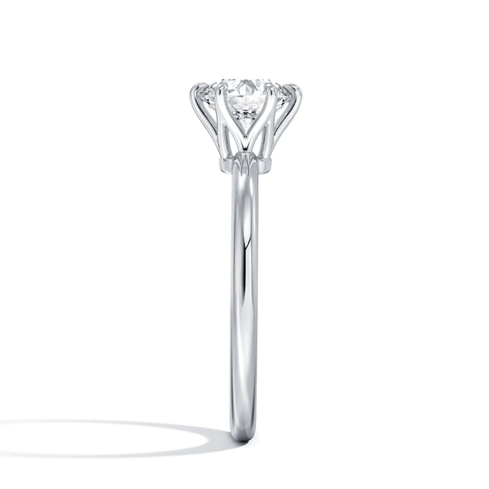 Swaggy 2 carat Solitaire Silver Ring