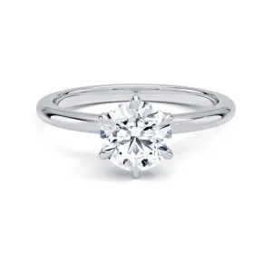 Swaggy 2 carat Solitaire Silver Ring