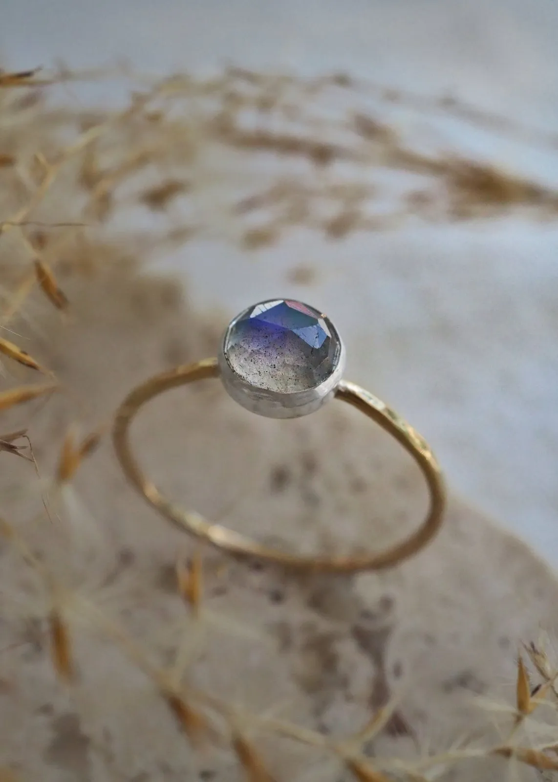 Ursa Major - Faceted 6mm Gemstone Ring