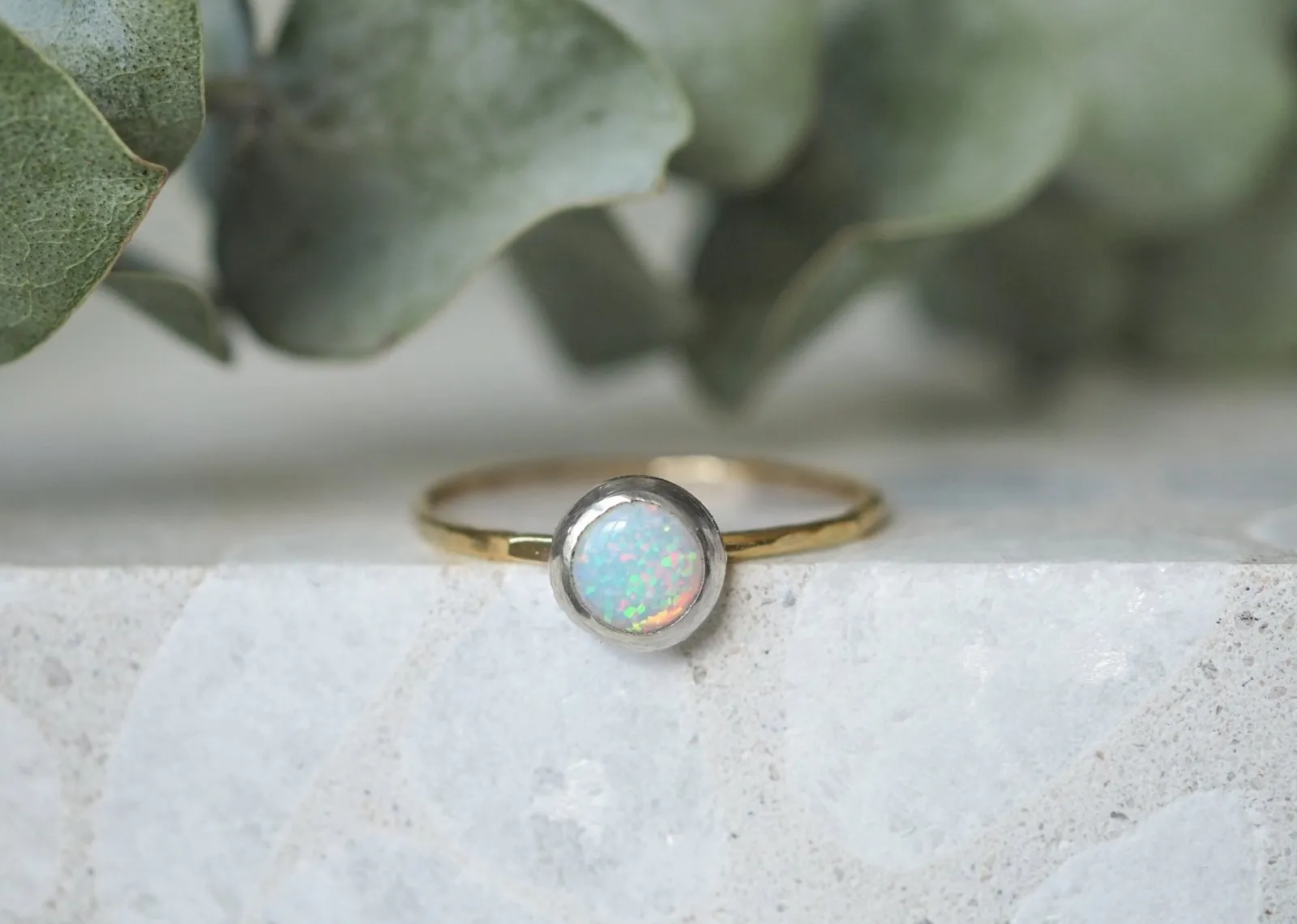 Ursa Major - Faceted 6mm Gemstone Ring